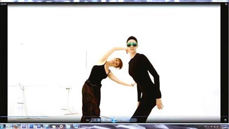 O.N.E.: Black, interaktivna video instalacija, Martina Nevistić i Iva Korenčić