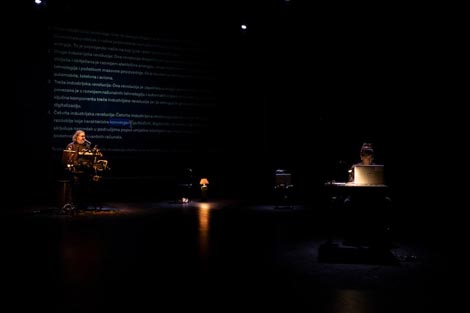 UPPU PULS, Zagreb, ZPC: Evolucija uma, ideja Katarina Đurđević, foto: Neven Petrović/ ZPC