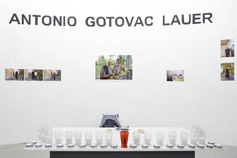 Milan Božić: The Biggest: Antonio Gotovac Lauer, Galerija Bačva, Dom HDLU, 18.–28. lipnja 2020., uz posvetni performans na otvorenju (Foto: Arhiv: HDLU)