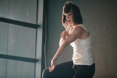 Performans Horror Vacui, autorica Josipa Bubaš, foto: Tomislav Jagar