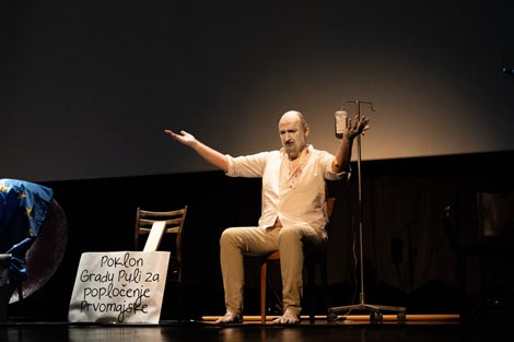 Marina Štemberger i Marko Zdravković Kunac, Infuzija za Branka i PUF, foto: Arhiv PUF-a
