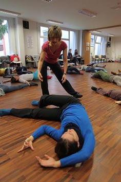 Ivančica Janković u dvorani za probe