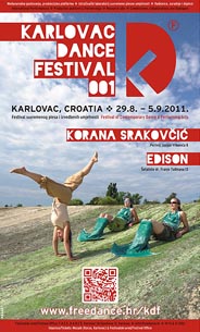 Karlovac Dance Festival 001, plakat