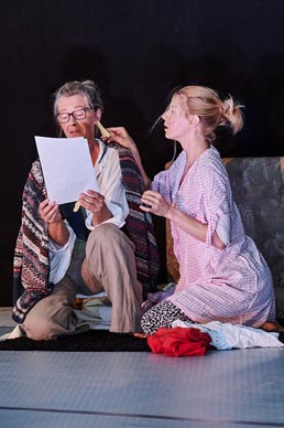 Vera Mitrović Vrbanac i Kasija Vrbanac Strelkin u oredstavi KASiJA