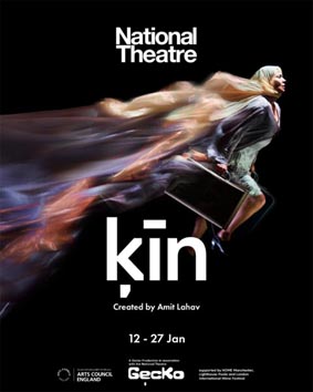 Plakat predstave, Gecko, Velika Britanija: Kin, kor. i red. Amit Lahav