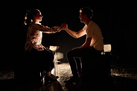 Scena osječkih studenata (SOS), Akademija za umjetnost i kulturu u Osijeku: Kraj jedne idile, autori, Anabela Sulić, Bojan Dronjak, foto: Kristijan Cimer