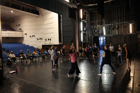 Making Time Stop – istraživački laboratorij fizičkog i mimskog kazališta, HKD na Sušaku, Rijeka, 18. i 19. rujna, 2023., foto: Dražen Šokčević