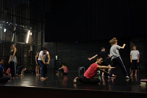 Making Time Stop – istraživački laboratorij fizičkog i mimskog kazališta, HKD na Sušaku, Rijeka, 18. i 19. rujna, 2023., foto: Dražen Šokčević