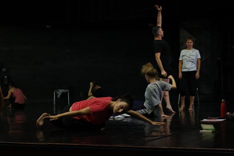 Making Time Stop – istraživački laboratorij fizičkog i mimskog kazališta, HKD na Sušaku, Rijeka, 18. i 19. rujna, 2023., foto: Dražen Šokčević