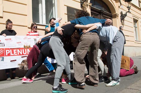 Tjelovanje, foto: facebook (Slučaj-ZPC-Autonomija-plesu)