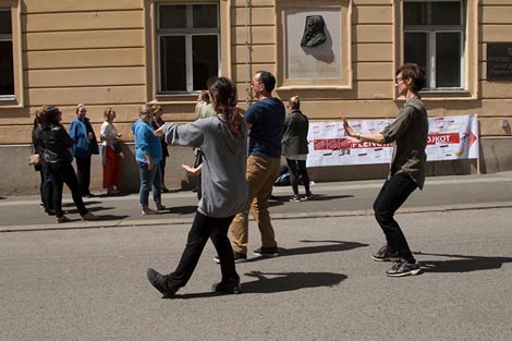 Tjelovanje, foto: facebook (Slučaj-ZPC-Autonomija-plesu)