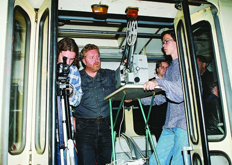 Performans-instalaciju Osijek, Eine Stadt sucht einen Mörder (tramvajska linija Višnjevac – Zeleno polje, Ljeto mladih 96, Osijek 1996.