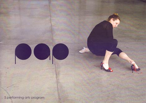 5. Performing Arts Program, naslovnica publikacije