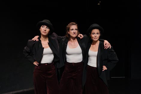 Teatar CIRKUS Punkt, Teatar &TD: Pozdravi Pozdravima, autorice Anja Đurinović, Marijana Matoković, Selma Sauerborn, Natalija Manojlović Varga, foto: Luka Dubroja