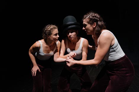 Teatar CIRKUS Punkt, Teatar &TD: Pozdravi Pozdravima, autorice Anja Đurinović, Marijana Matoković, Selma Sauerborn, Natalija Manojlović Varga, foto: Luka Dubroja