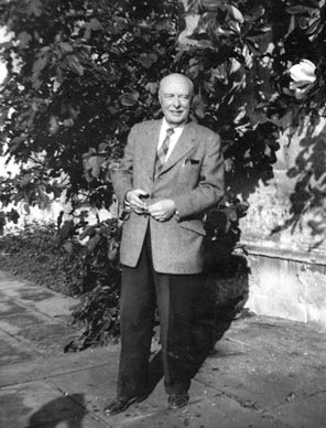 Rudolf Laban, foto: Edith Stephen (Dance Magazine archives), 1956.