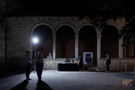 Savicenta nakon početka izvedbe, foto: Andi Bančić