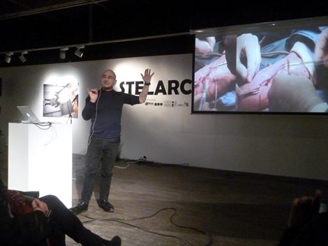 Stelarcovo predavanje uz videoprojekciju i izložbu fotografija, 9. svibnja 2017., Tehnički muzej Nikola Tesla, Zagreb