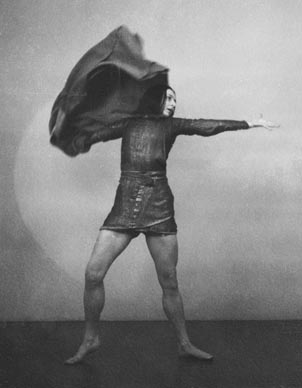 Rosalia Chladek u predstavi Jeanne d‘Arc, Stockholm, 1938, foto: Anna Riwkin, Theatermuseum © KHM-Museumsverband