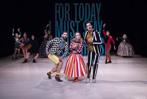 Zagrebački plesni ansambl: Staging a Play: Tartuffe, red. i kor. Matija Ferlin, foto: Jelena Janković