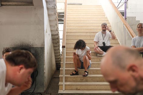 Hrvatsko narodno kazalište Ivana pl. Zajca (Rijeka), Udruga Domino (Zagreb), Udruga za sindrom Down – Rijeka 21: TO=TO, Peti ansambl i CO2...par umjetnika, foto: Milica Czerny Urban