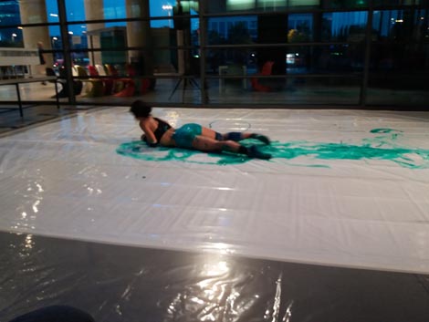 Vanesa Imrović, plesni performans Simultaneous metamorphosis