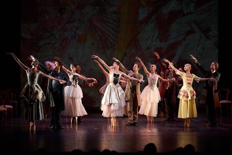 Europaballett St. Pölten, Wolfgang Amadé, kor. Renato Zanella, foto: facebook Austrijski kulturni forum Zagreb / Österreichisches Kulturforum Zagreb